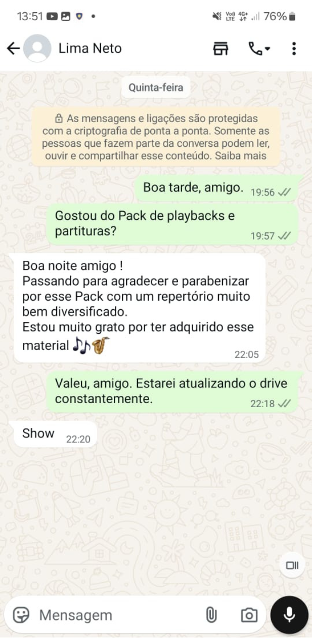 Depoimento de cliente 2